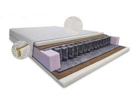 Materac kieszeniowy TORETTO BIS MEGA 26 cm - POCKET 18 cm + 2x KOKOS...